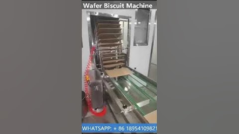 2022 Chocolate Wafer Making Machine|Wafer Biscuit Production Line|How to make wafer biscuit?