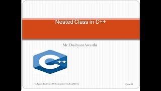Nested Class in C++