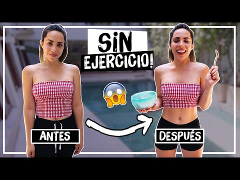 CÓMO PERDER PESO SIN DIETA NI EJERCICIO | What The Chic