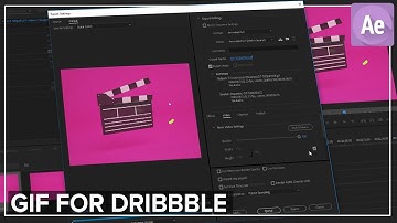 GIF Render For Dirbbble in Adobe Premiere Pro Tutorial