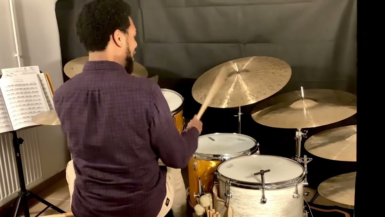 Ryan Sands on a set of Alexino Cymbals