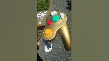 Custom Zelda Gamecube Controller