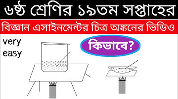 Class 6 19th Week Science Assignment || ৬ষ্ঠ শ্রেণির ১৯তম সপ্তাহের বিজ্ঞান এসাইনমেন্ট ২০২১