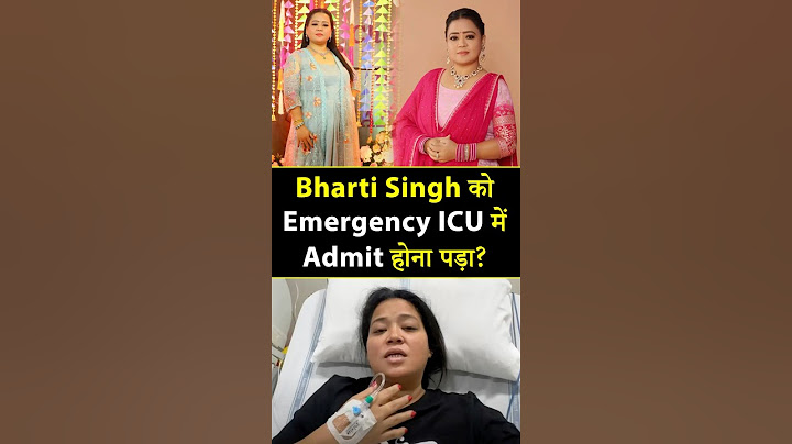 Bharti Singh had to be admitted to emergency ICU? #bhartisingh #laughterchefs2 #rumour #bhartitv
