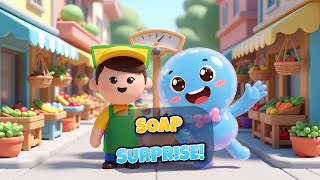 Clean Hands for Kids | Bubble Market Soap Surprise 🫧✨ Kids Cartoon screenshot 1