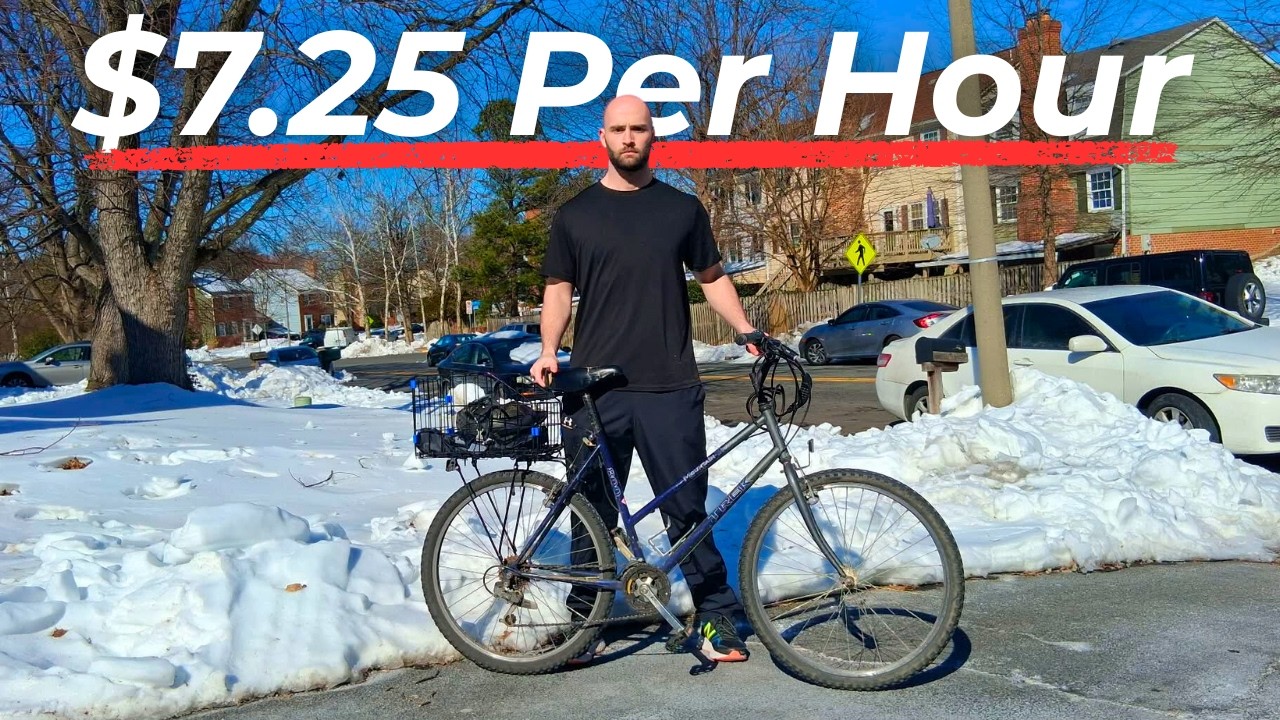 I tried to live on minimum wage for a month