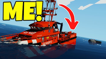We Started Sinking AS COAST GUARD! | Stormworks Chaos