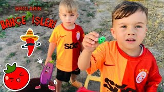 Brolarin Bahçe İşleri̇ Çocuk Vi̇deolari Çe