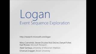 Demonstration of Logan: Event Sequence Exploration Net Worth