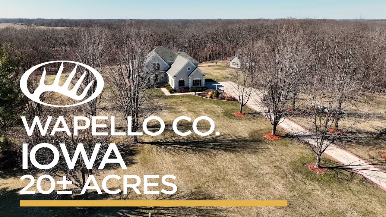 Wapello County, IA 20± Acres YouTube