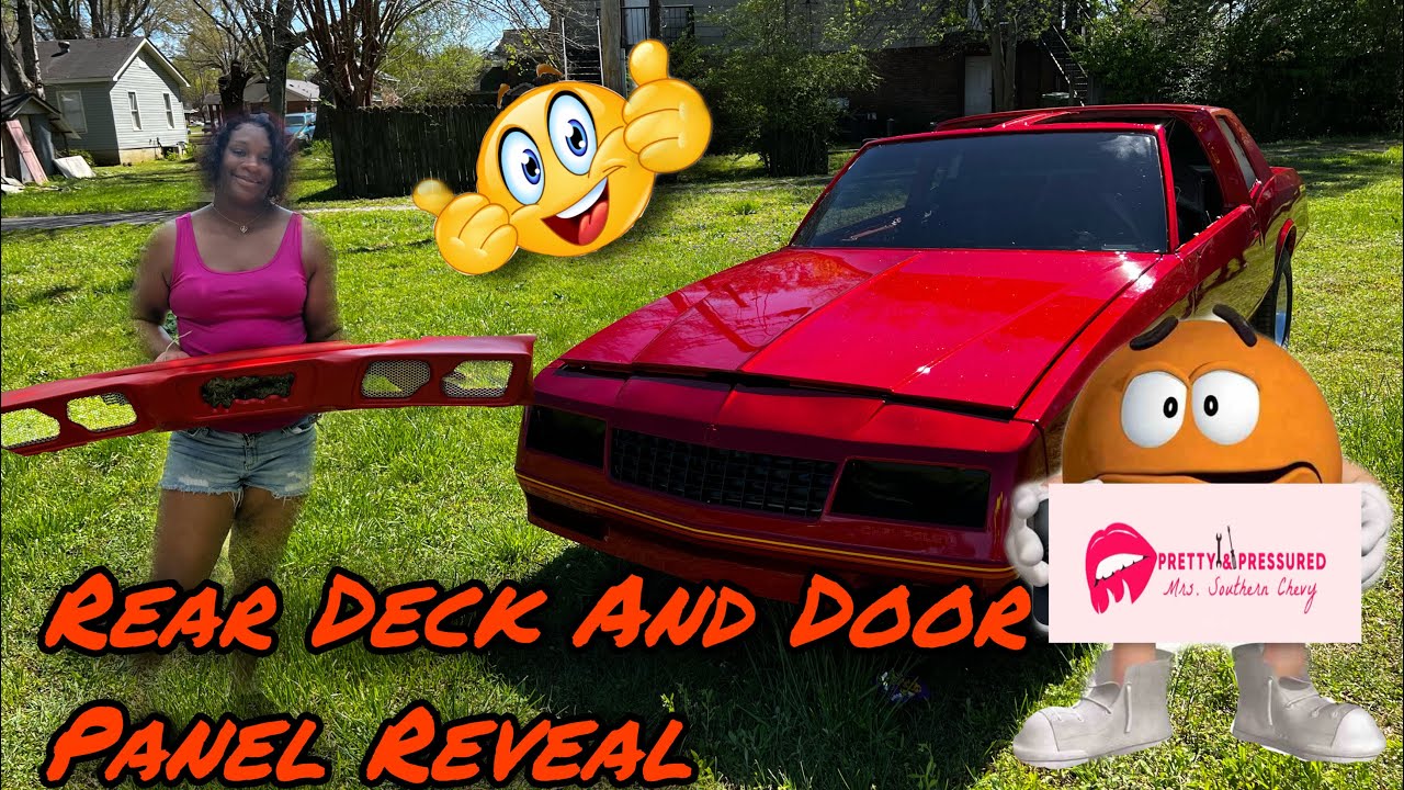 87 Monte Carlo SS TTop custom door panels by SprayWayCustoms and