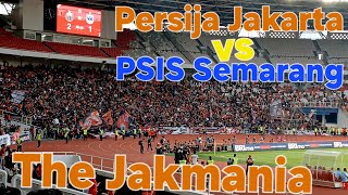 JAKMANIA Persija Jakarta 2-1 PSIS Semarang | Laga Akhir Kompetisi  Musim 2023/2024 | GBK