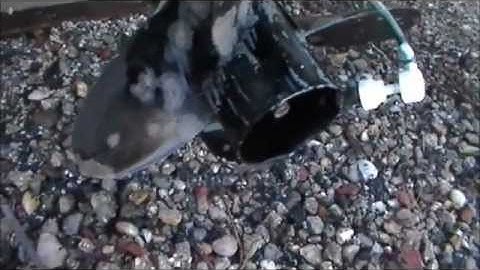 How to winterize boat outdrive / Alpha One Mercruiser Part III Replacing zinc anodes