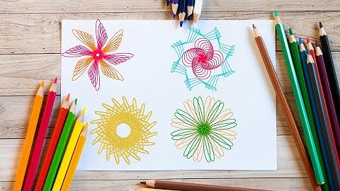Amazing Spirograph Art – How to Create Beautiful Patterns | DIY Tutorial