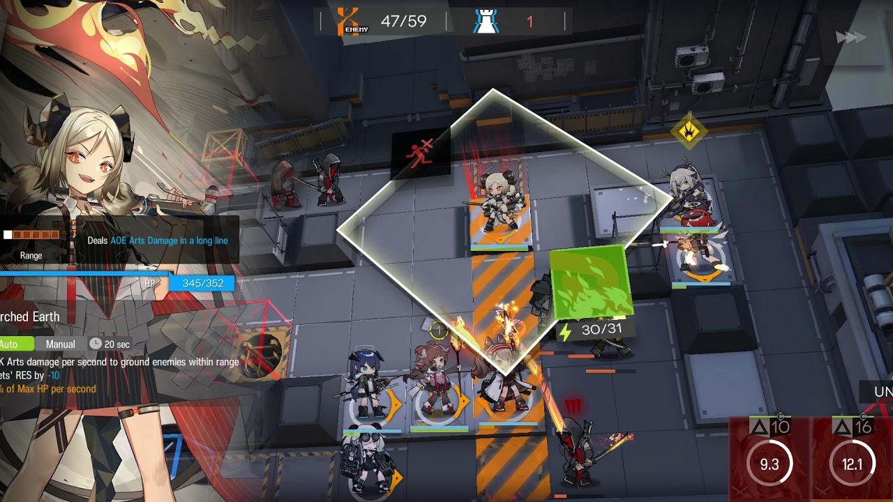 Arknights | Area 59 risk 20 ft. Team range - YouTube