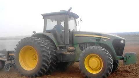 John deere 7195j with Radium chisel plow