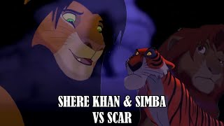 SHERE KHAN \& SIMBA VS SCAR || EPISODE 8 || The Reflection of Ahadi ||