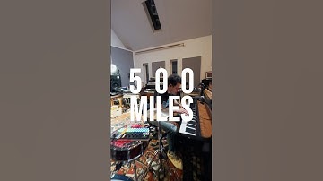 This song goes hard…Back in the studio again after fall tour can’t wait for the spring World Tour!