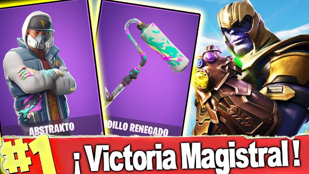 Epic Victoria Con Nueva Skin Abstrakto Fortnite Battle Royale - epic victoria con nueva skin abstrakto fortnite battle royale