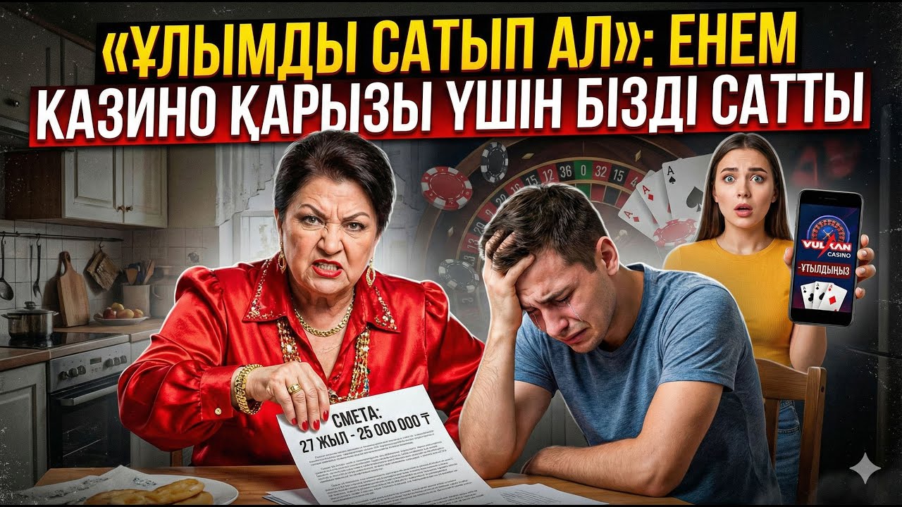«Ұлымды сатып ал»: Енем казино қарызы үшін бізді САТТЫ