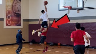 I Can't Believe He Jumped... Playing 5v5 Pickup Basketball In Florida!