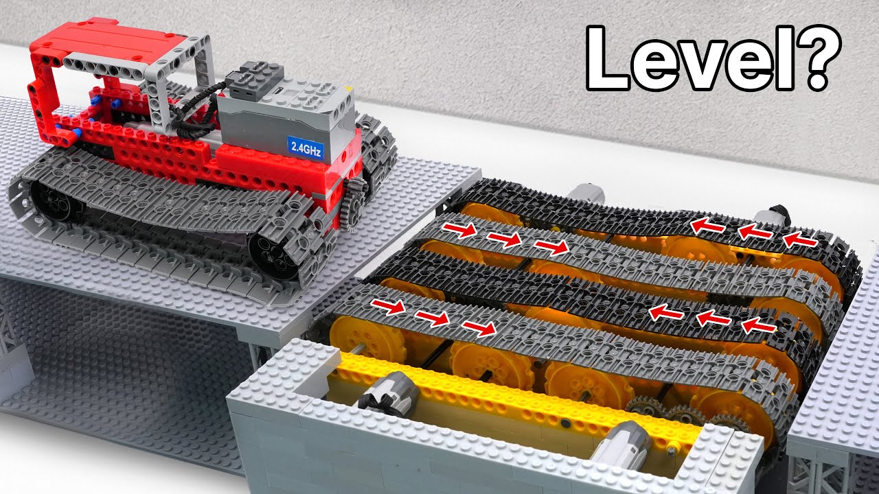 LEGO Technic vs Moving Tracks… Epic Survival or Fail? | FM Lego Technic