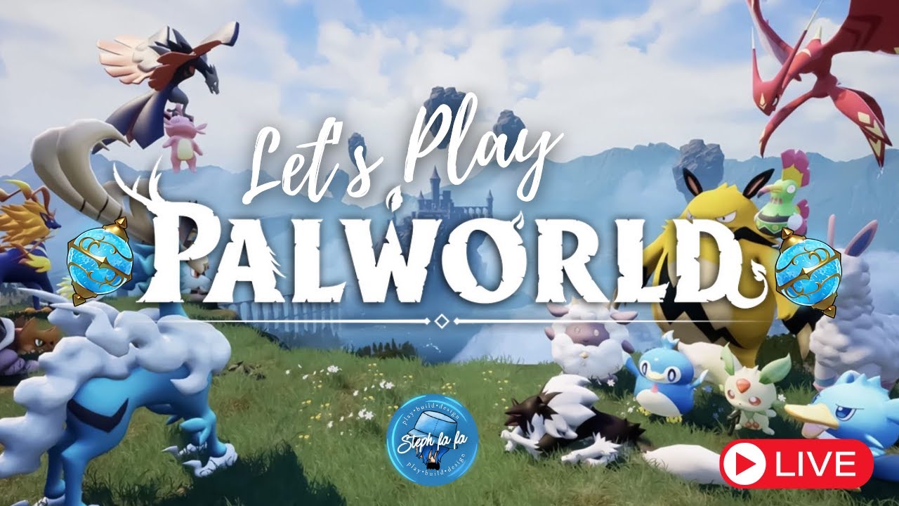 🔴[ Live ] Let's play more PalWorld Yall! - YouTube