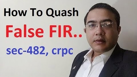 Know Your Rights Against False Fir,  झूठी FIR से बचने के लिए क्या-क्या कानून हैं