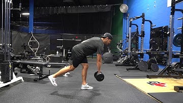 One-Leg One-Arm DB Romanian Deadlift