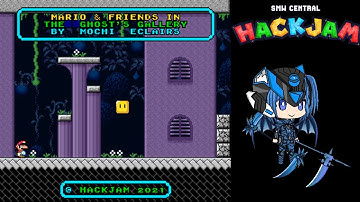 SMW Hack: SMWCentral HackJam 2021 [Mario and Friends in The Ghost
