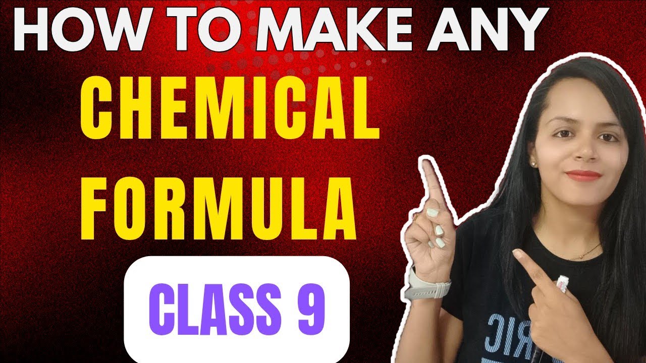 How to Make Any Chemical Formula Under 1 Minute | Class 9 | Chemistry ...