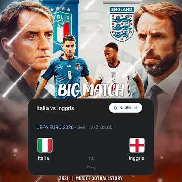 STORY WA ITALY VS INGGRIS || FINAL EURO 2021