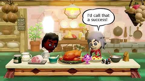 miitopia outings cooking class #miitopia #outings #nintendo