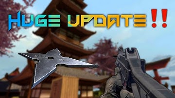 Bullet Force Update 2017: New Weapons, Ninja Stars, New Map, and More Ads‼️