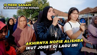 Nofie Alishba Awalnya Gak Mau Joget Akhirnya Di Sini Joget Geal Geol - O Mere Sanam Irama Dopang