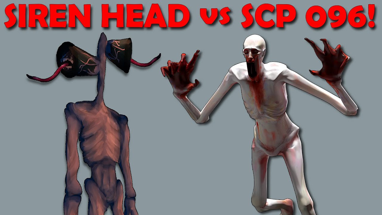 scp 096 vs siren head, siren head scp 096 fight, scp 6789 vs scp 096, scp 0...