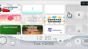 Wii Menu/Mii channel/Loading Games from Wii menu on Dolphin Emulator for Android
