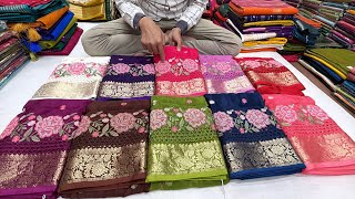 Chickpet Bangalore Wholesale Boutique Sareessingle Saree Courier Available