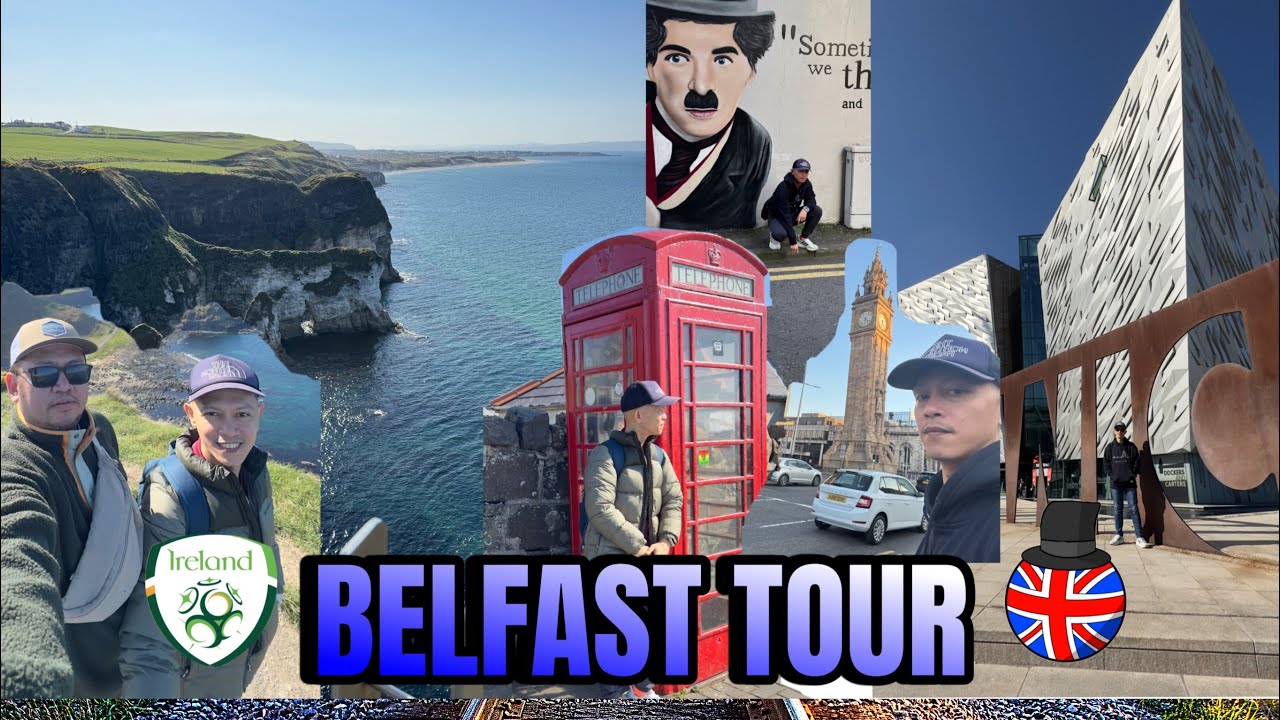 BELFAST TOUR EP01 | FROM DUNGARVAN - DUBLIN - BELFAST | RGN | PHRN | MAN | OFW | IRELAND