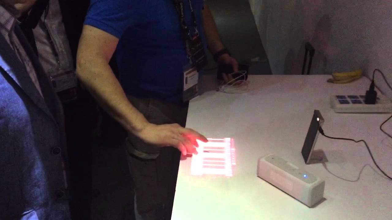 Lenovo laser projector piano