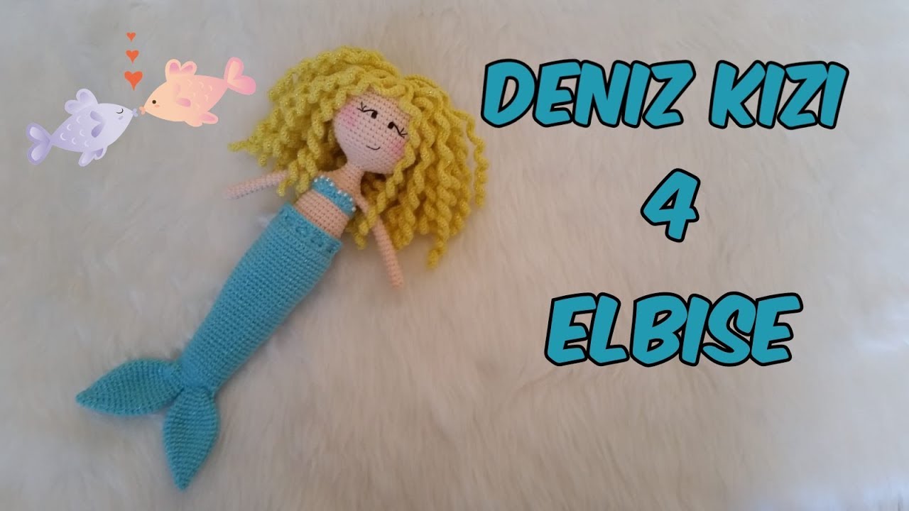 Amigurumi Deniz Kızı 4 (Elbise)