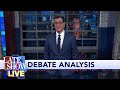 Stephen Colbert Breaks Down The 5th Democratic Presidential Debate