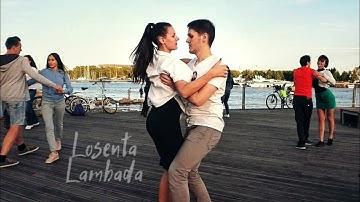 OpenAir. Ivan Bubnov and Tatyana Sergeeva. Zouk improvisation.