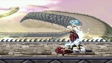 Super Dragon Ball Heroes Mugen Battle #2 Vegito and Gogeta SSJ4 Vs God Broly