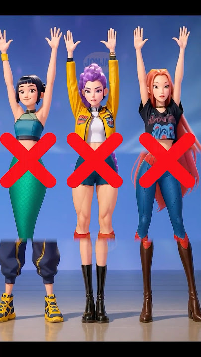 Match the Right Legs #SODAPOP #Dance #KpopDemonHunters