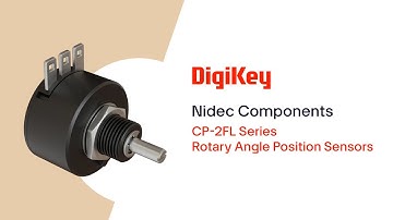 CP-2FL Series Rotary Angle Sensors from Nidec Components PIO | DigiKey