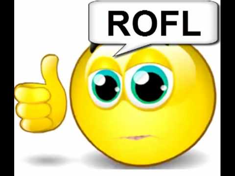 LOL BRB ROFL Smileys Emoticons - YouTube