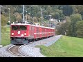 Rhätische Bahn im Prättigau Davos-Klosters-Landquart um 2020