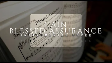 Cain - Blessed Assurance  (feat. David Leonard) Instrumental Cover with lyrics