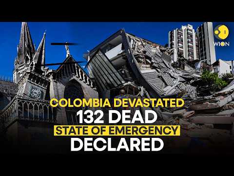 Colombia Earthquake Death Toll Hits 132 As US Pledges $15.5M Aid | WION Originals